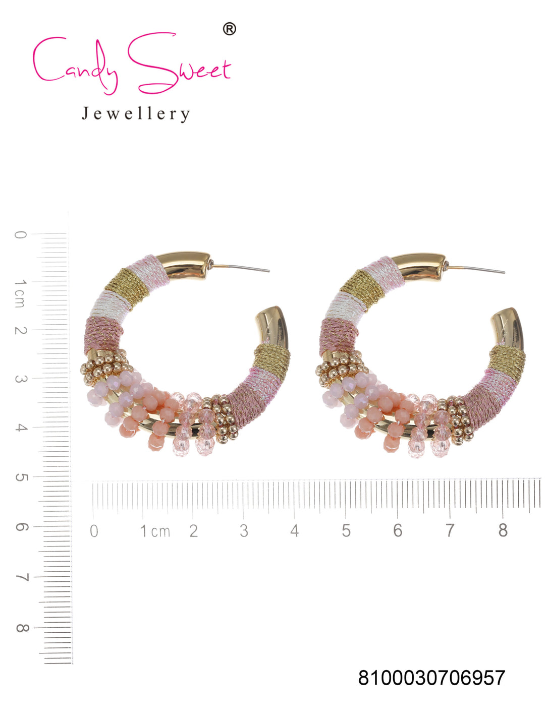 Candy Sweet Jewellery-CS23479-Mesing-Oorbellen