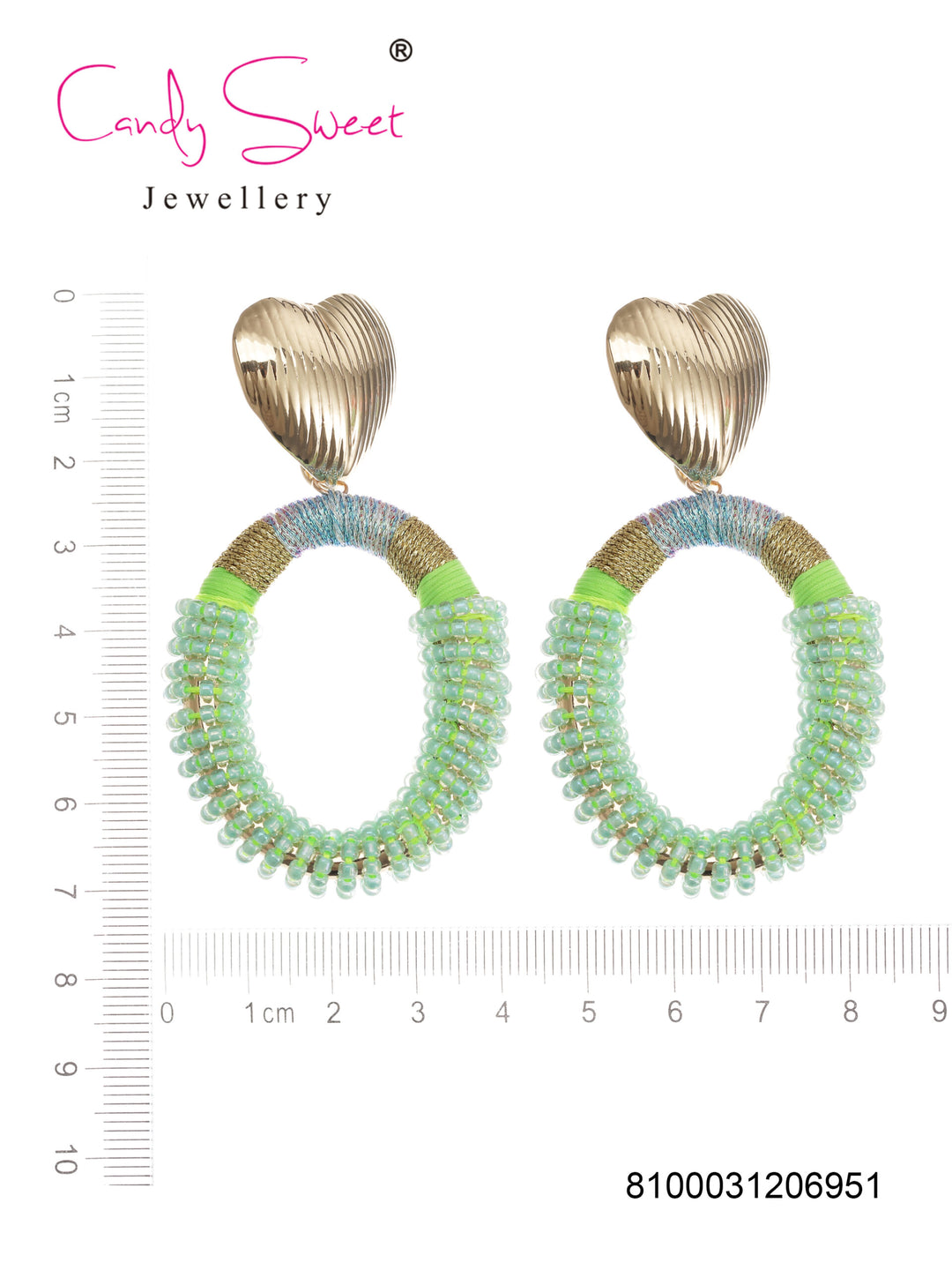 Candy Sweet Jewellery-CS23484-Mesing-Oorbellen