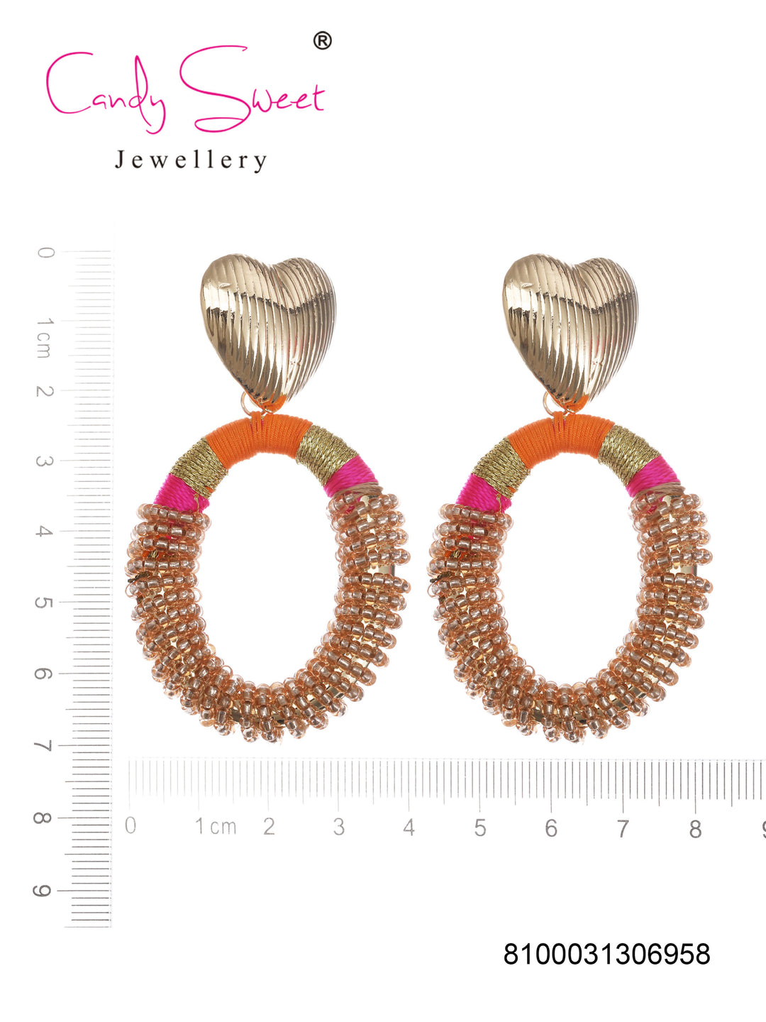 Candy Sweet Jewellery-CS23485-Mesing-Oorbellen