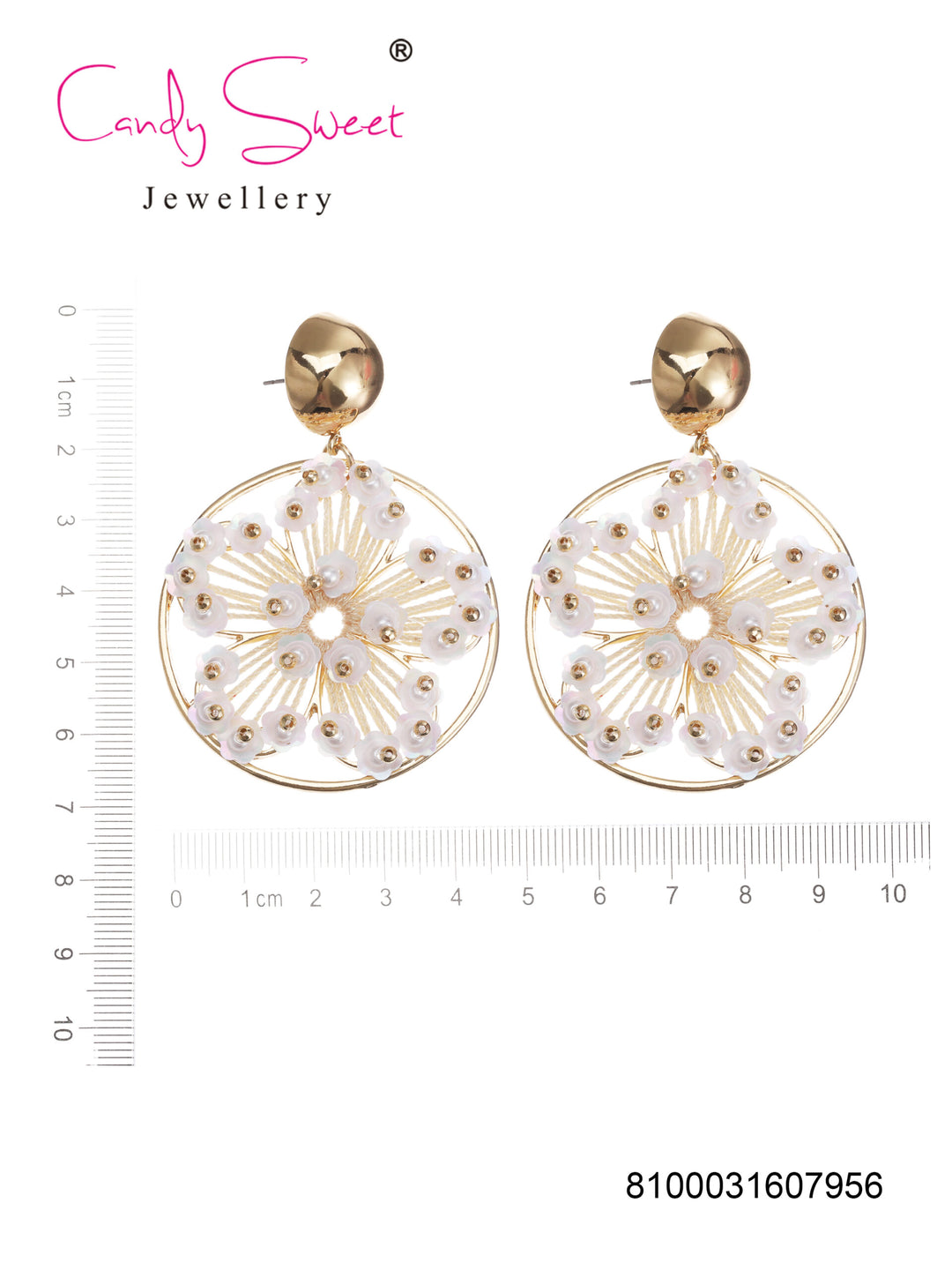 Candy Sweet Jewellery-CS23488-Mesing-Oorbellen