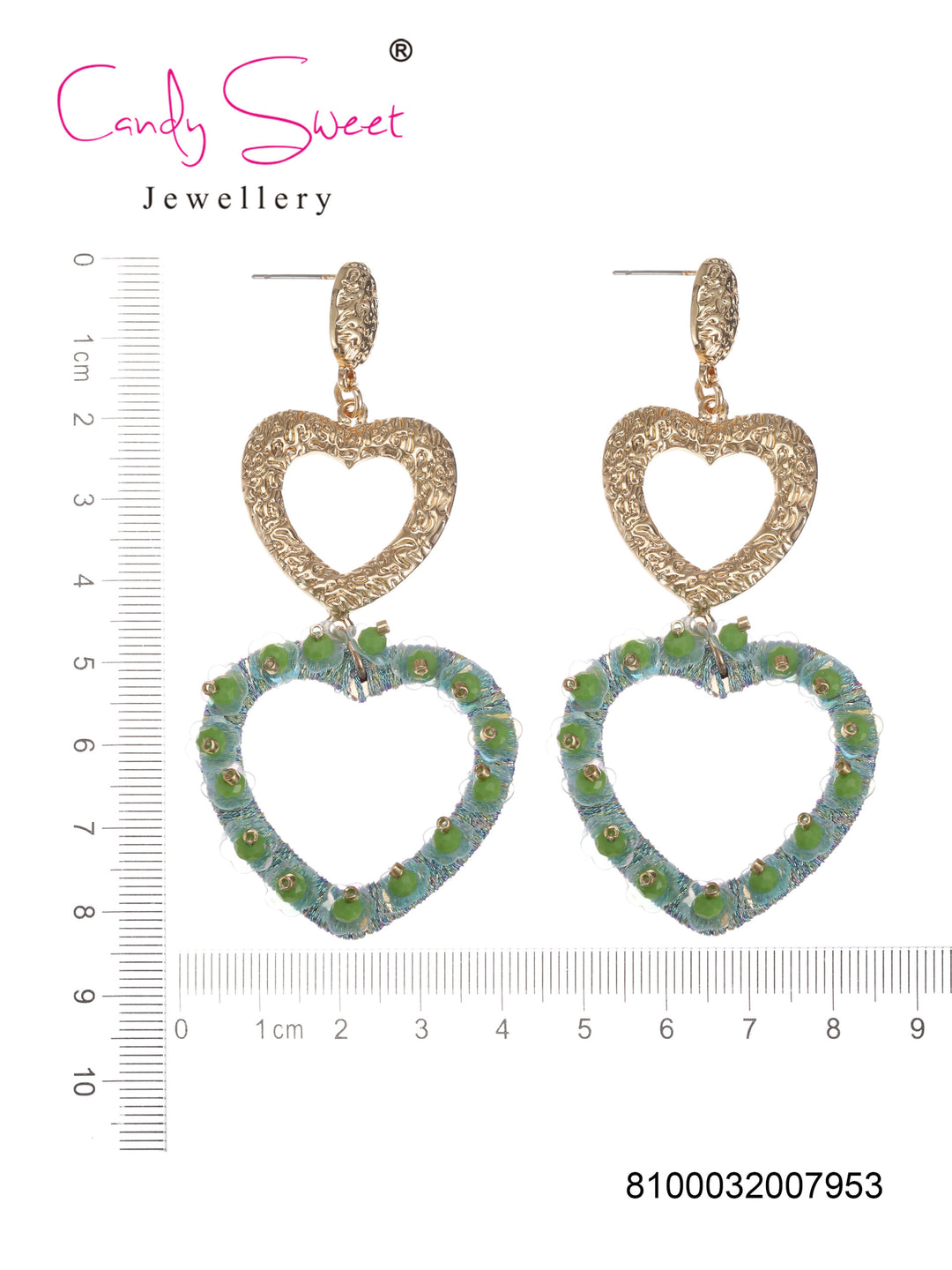 Candy Sweet Jewellery-CS23492-Mesing-Oorbellen