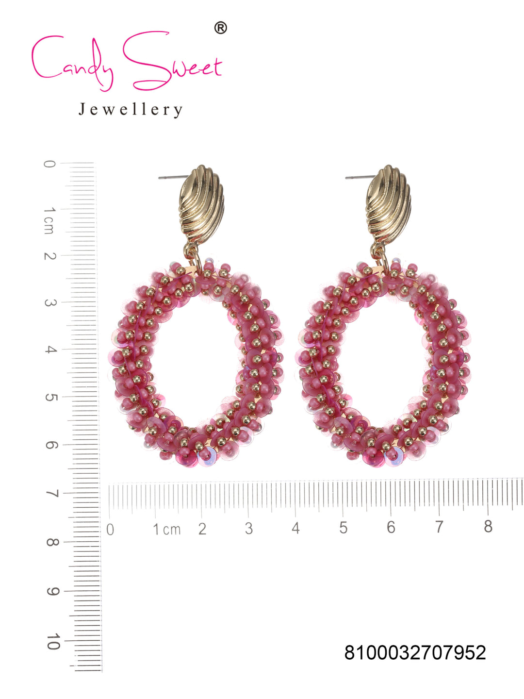 Candy Sweet Jewellery-CS23499-Mesing-Oorbellen