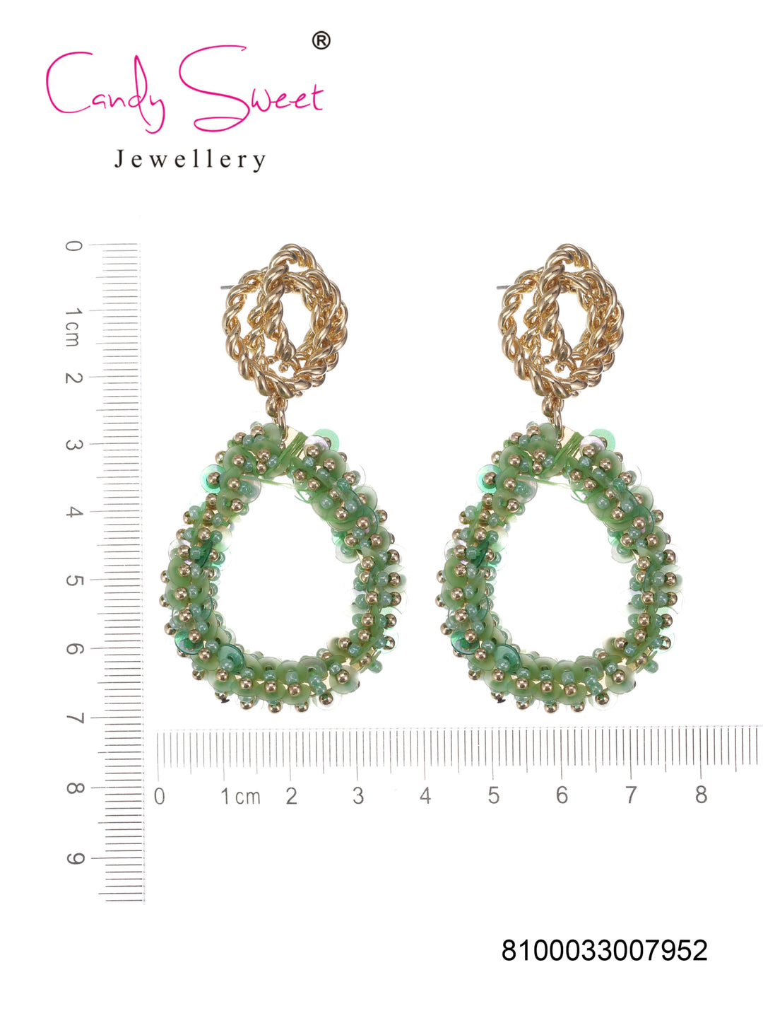 Candy Sweet Jewellery-CS23502-Mesing-Oorbellen