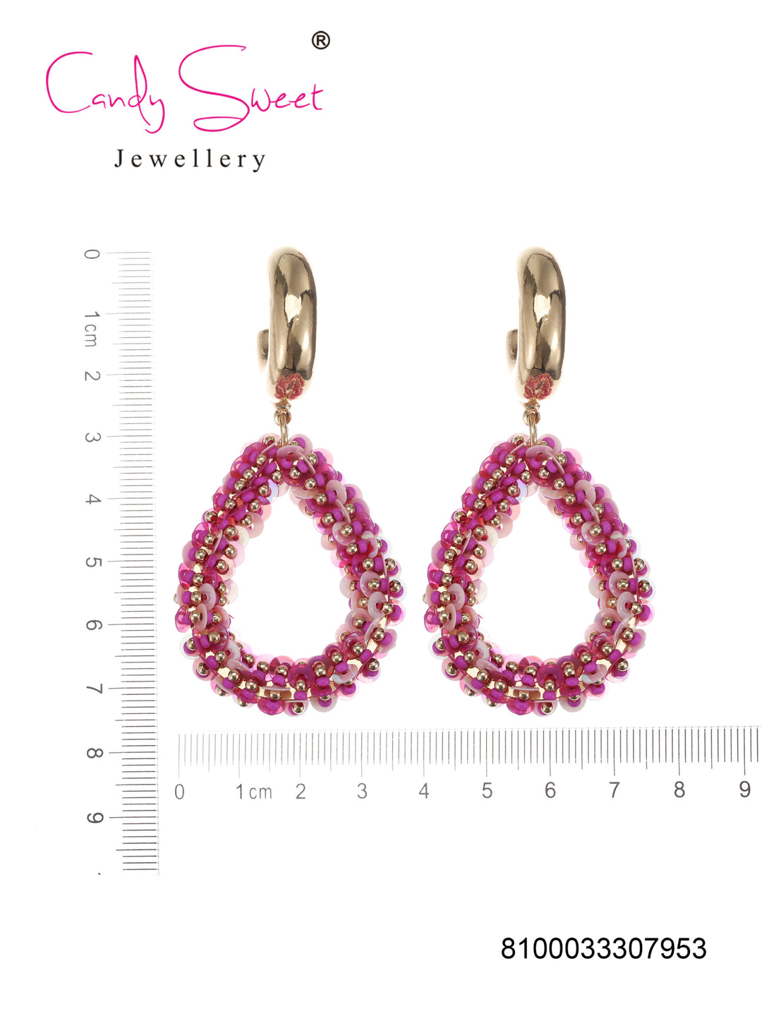 Candy Sweet Jewellery-CS23505-Mesing-Oorbellen
