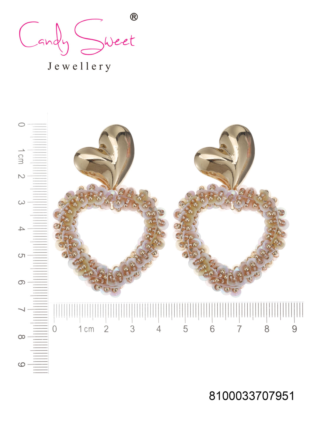 Candy Sweet Jewellery-CS23509-Mesing-Oorbellen