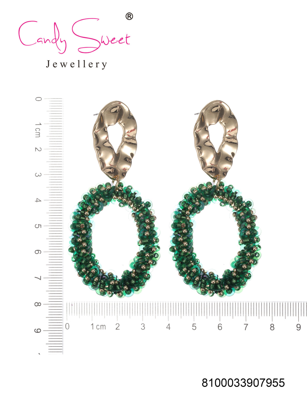 Candy Sweet Jewellery-CS23511-Mesing-Oorbellen