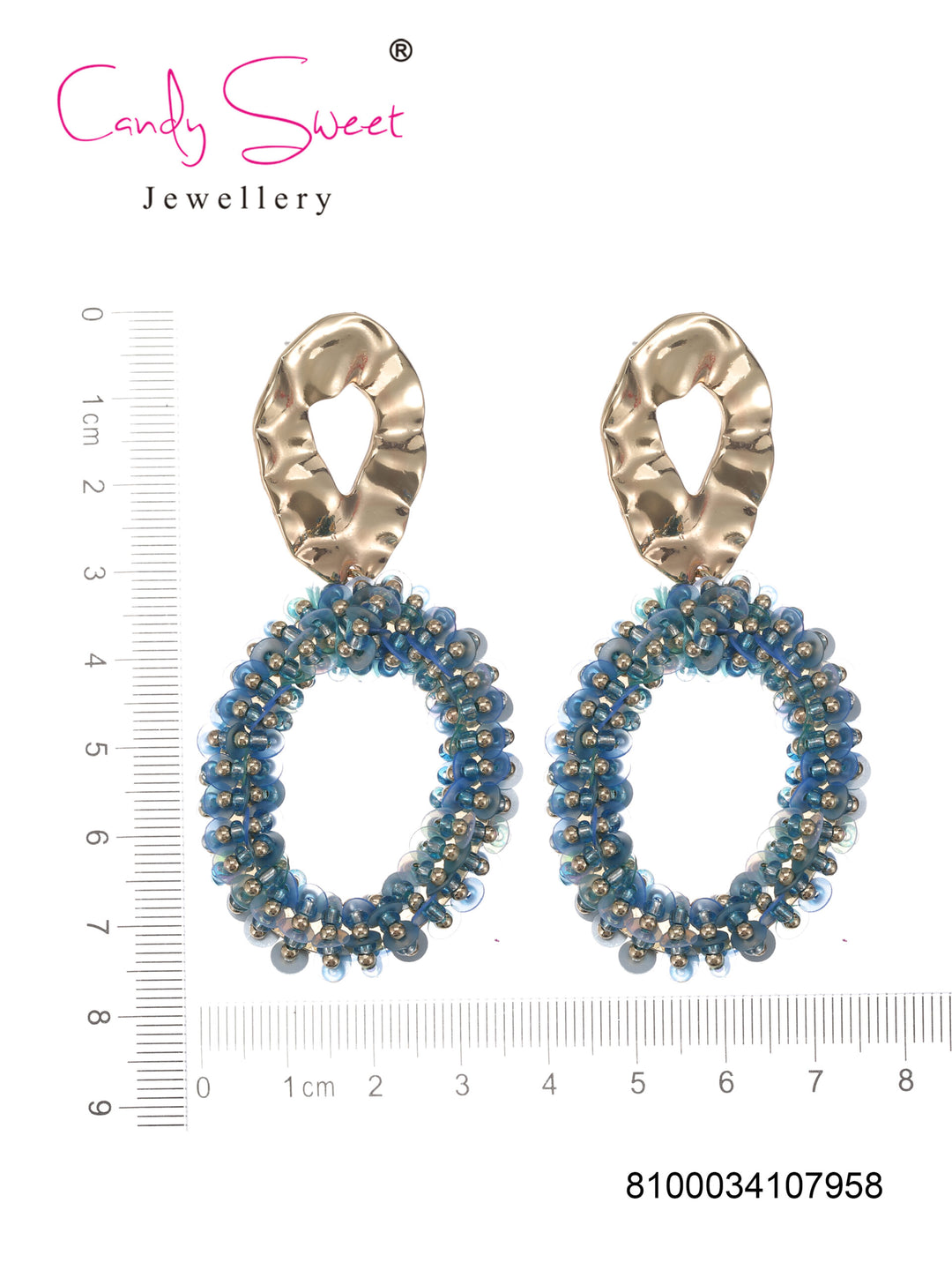 Candy Sweet Jewellery-CS23513-Mesing-Oorbellen