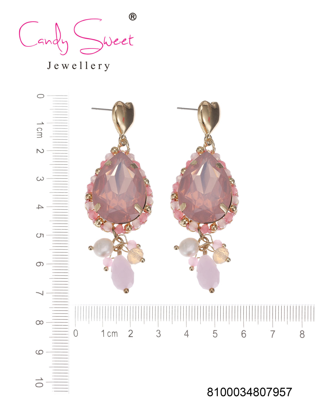 Candy Sweet Jewellery-CS23520-Mesing-Oorbellen