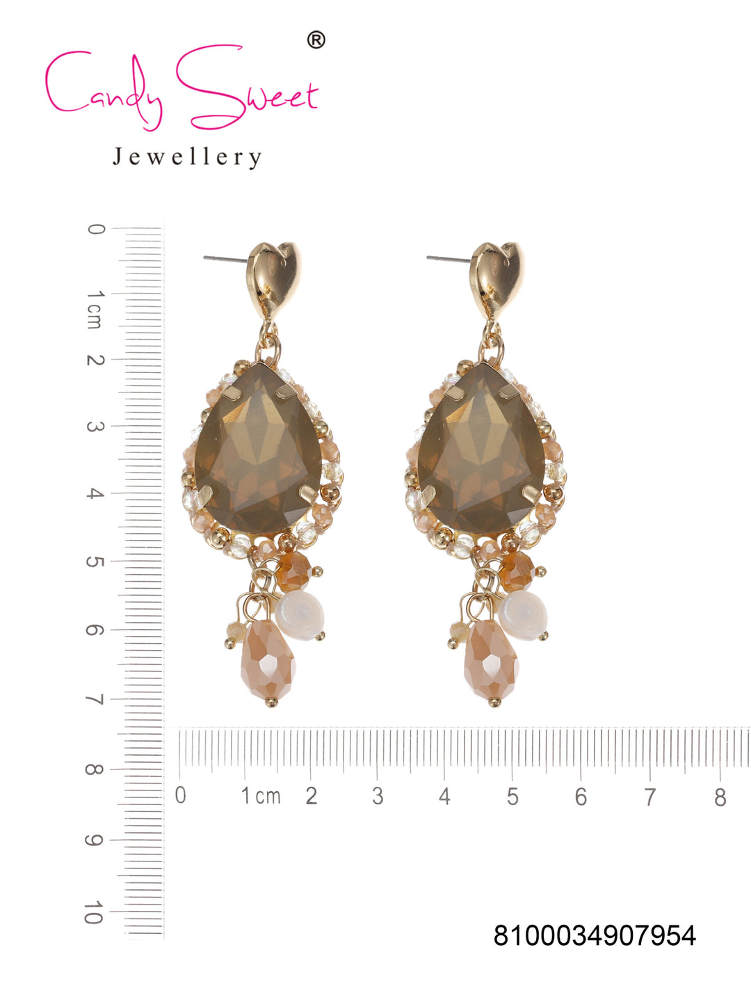 Candy Sweet Jewellery-CS23521-Mesing-Oorbellen