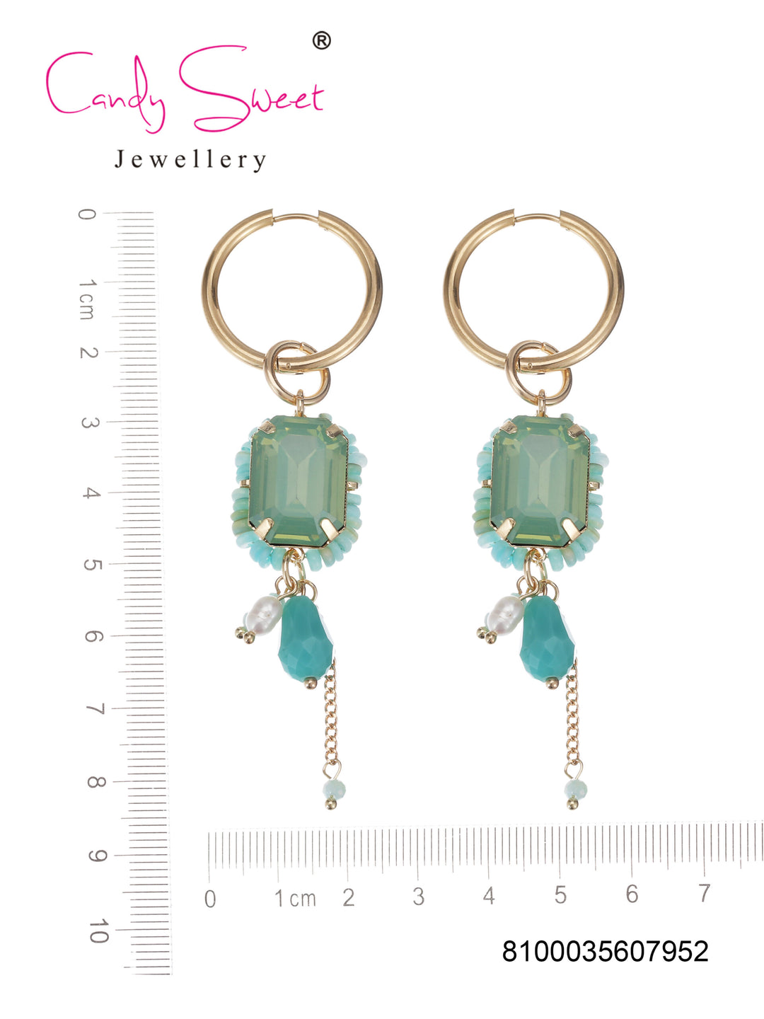 Candy Sweet Jewellery-CS23529-Mesing-Oorbellen