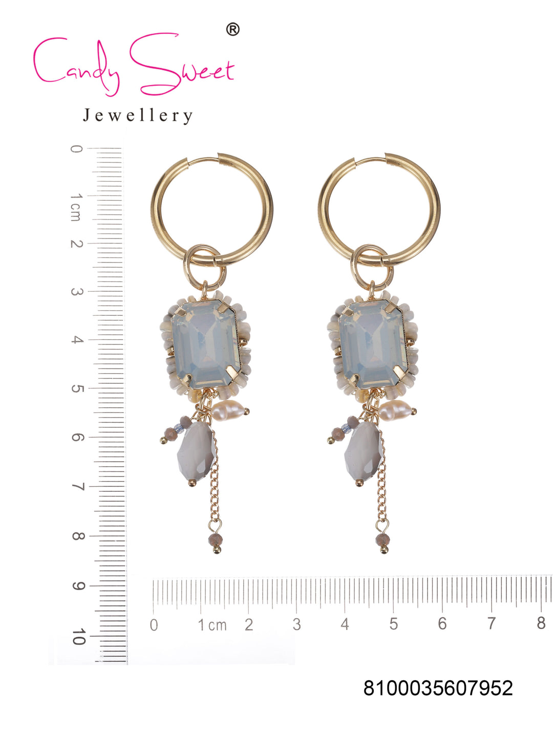 Candy Sweet Jewellery-CS23530-Mesing-Oorbellen