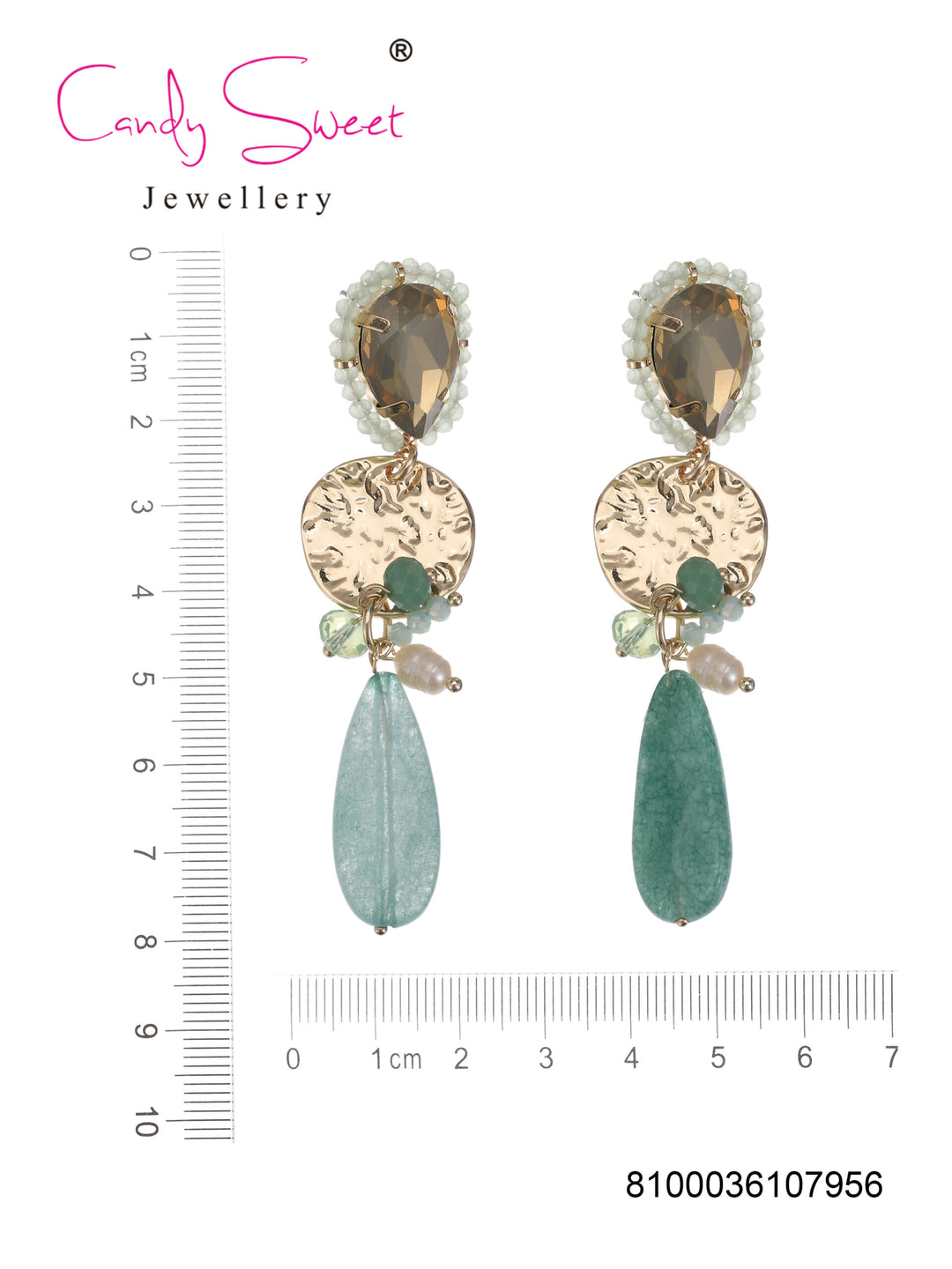 Candy Sweet Jewellery-CS23533-Mesing-Oorbellen