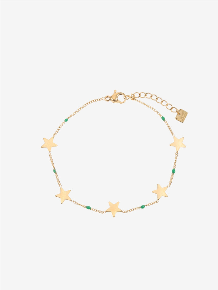 Star bracelet with beads