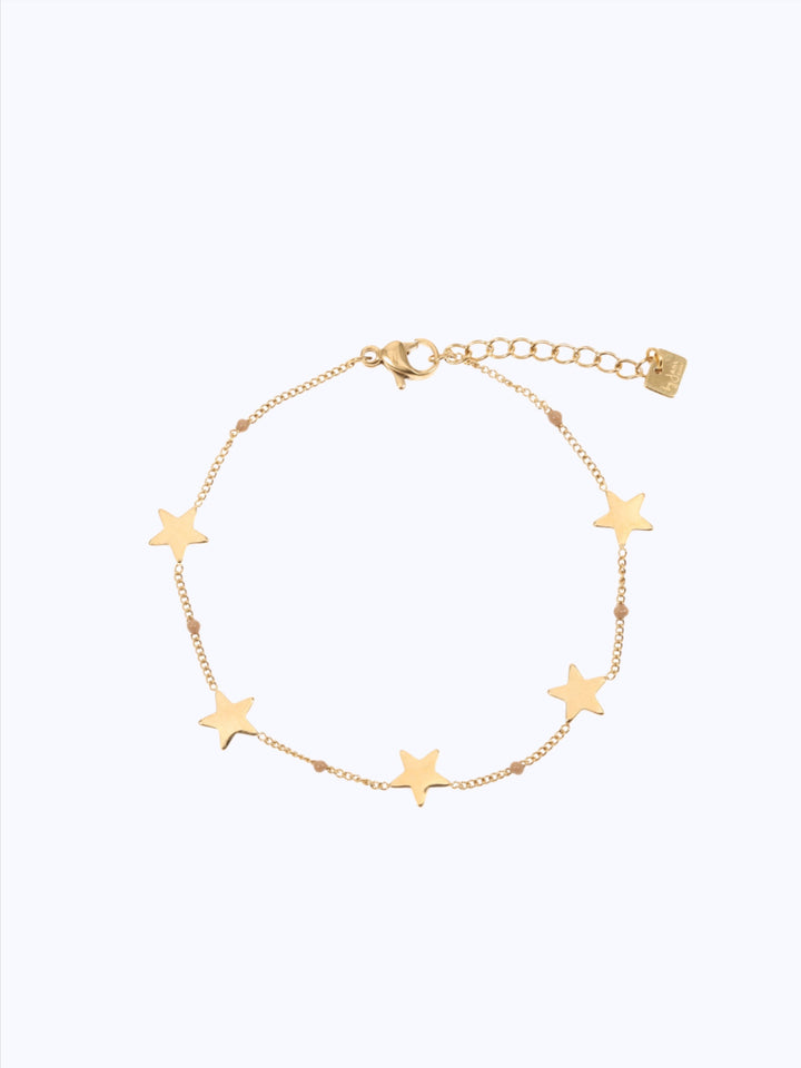 Star bracelet with beads