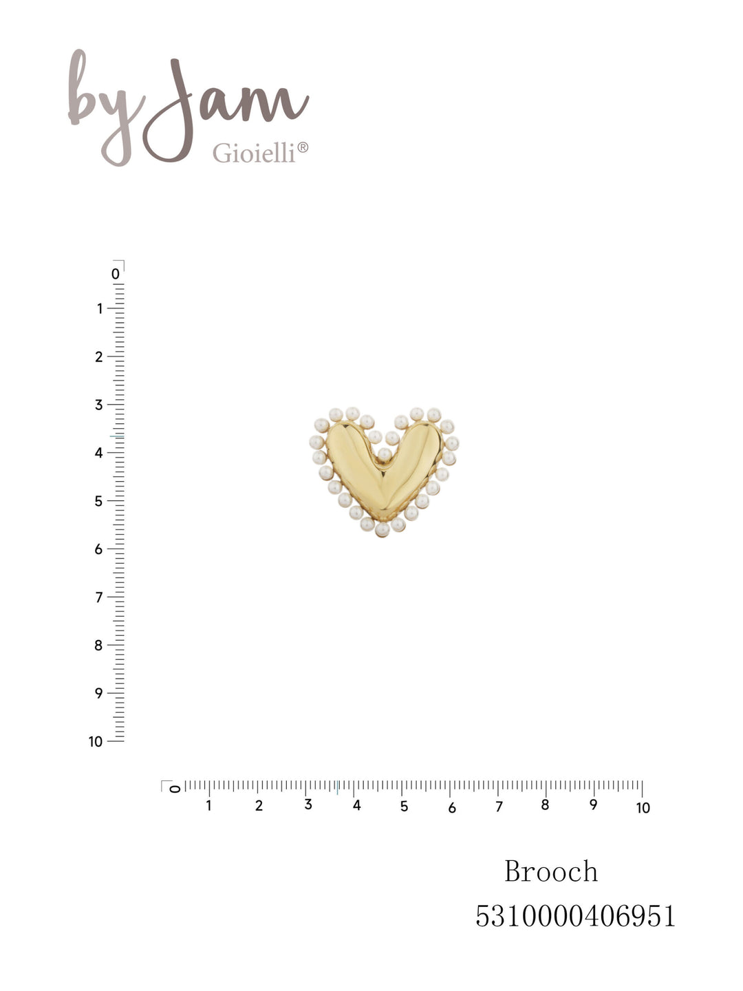 By Jam Gioielli-BJ16766-Stainless Steel-Broches