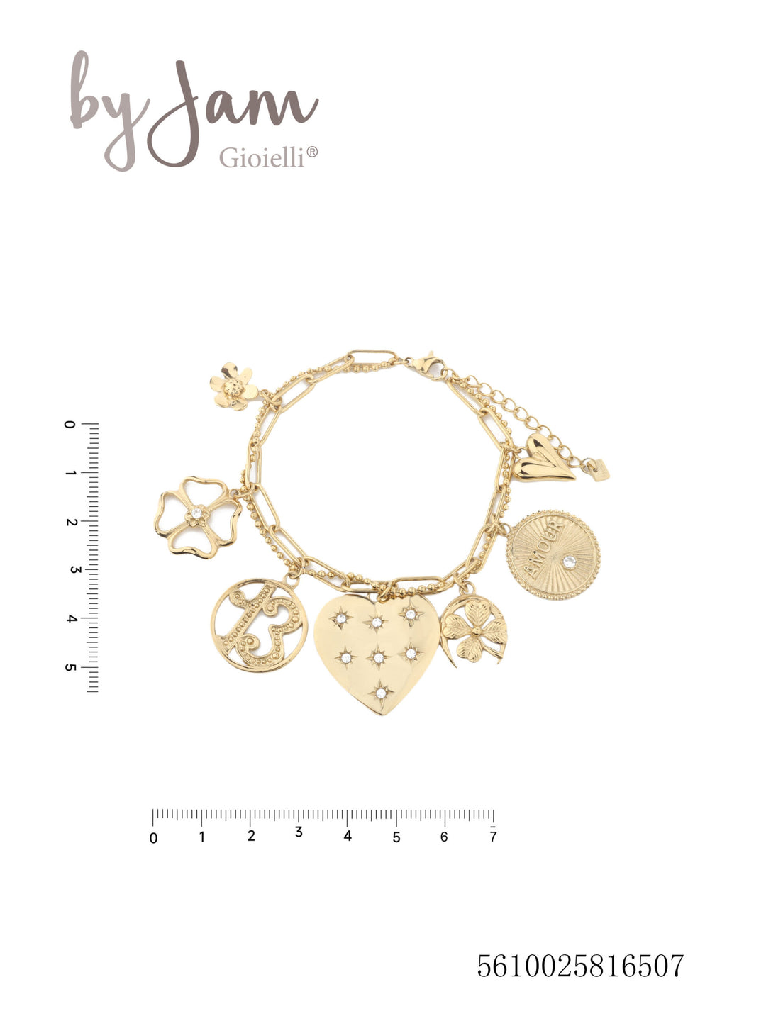 By Jam Gioielli-BJ16694-Stainless Steel-Armband