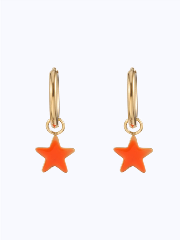 Earrings with stars