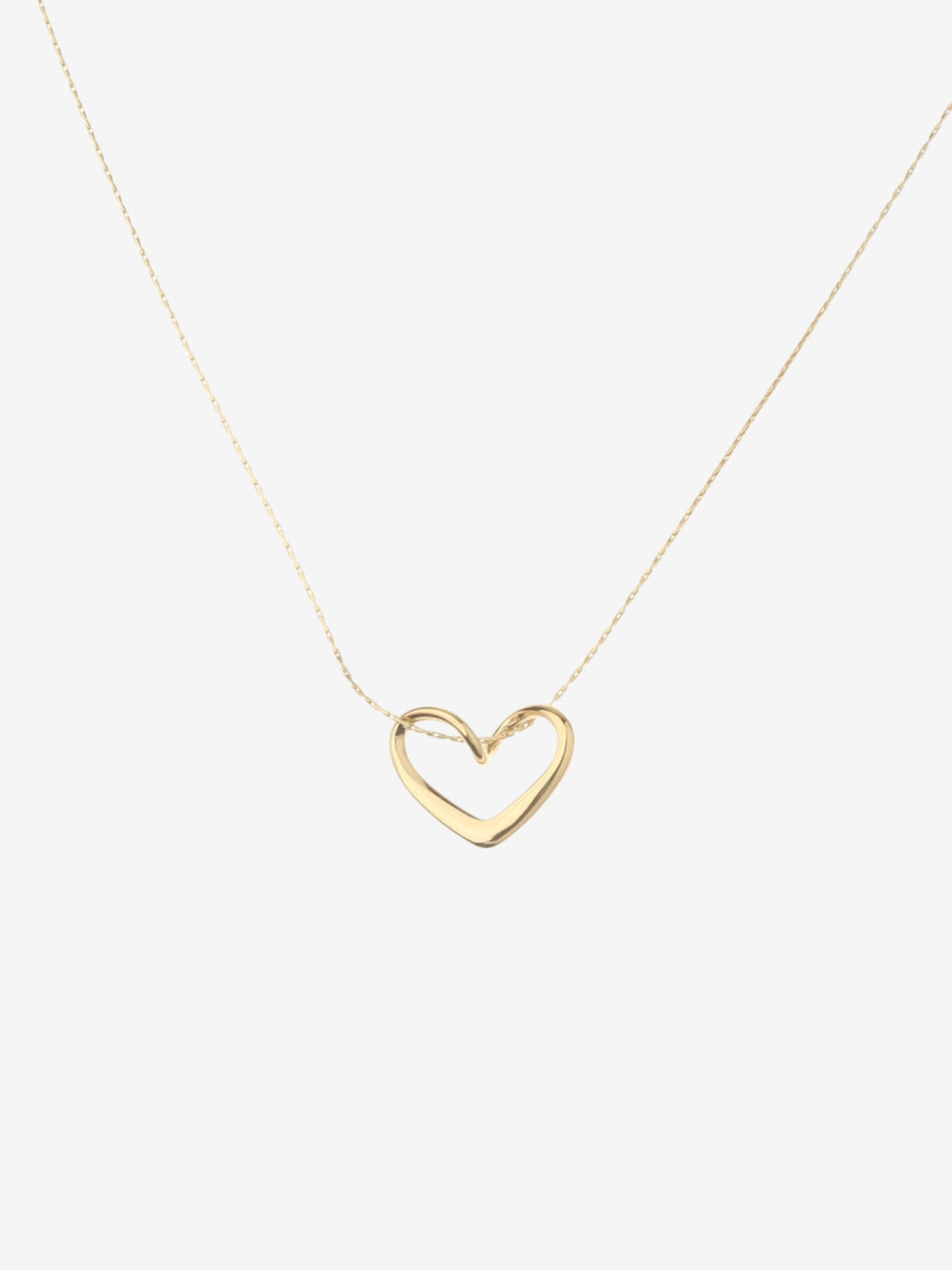 Ketting met pure hart hanger