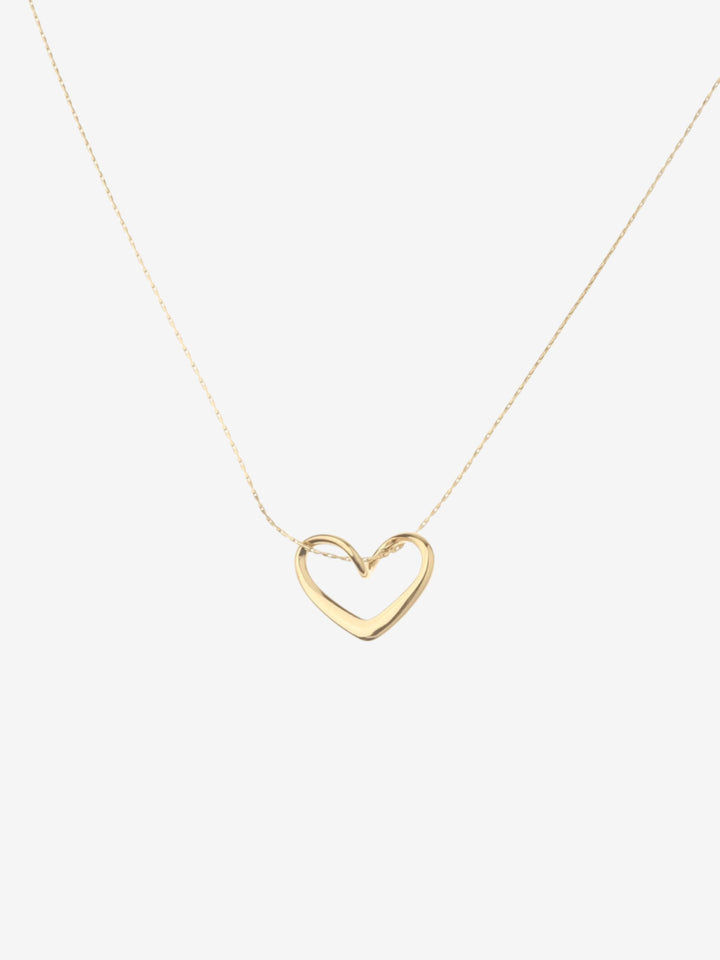 Ketting met pure hart hanger