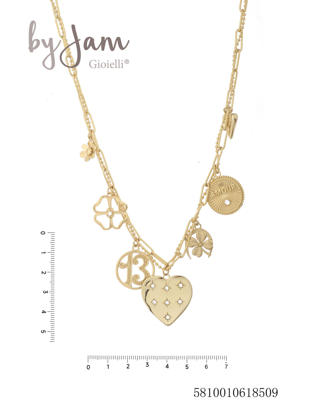 By Jam Gioielli-BJ16693-Stainless Steel-Ketting