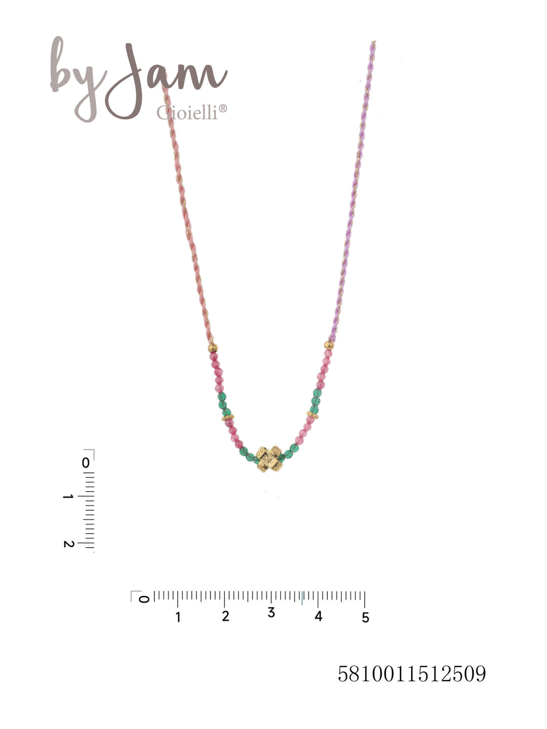 By Jam Gioielli-BJ16654-Stainless Steel-Ketting