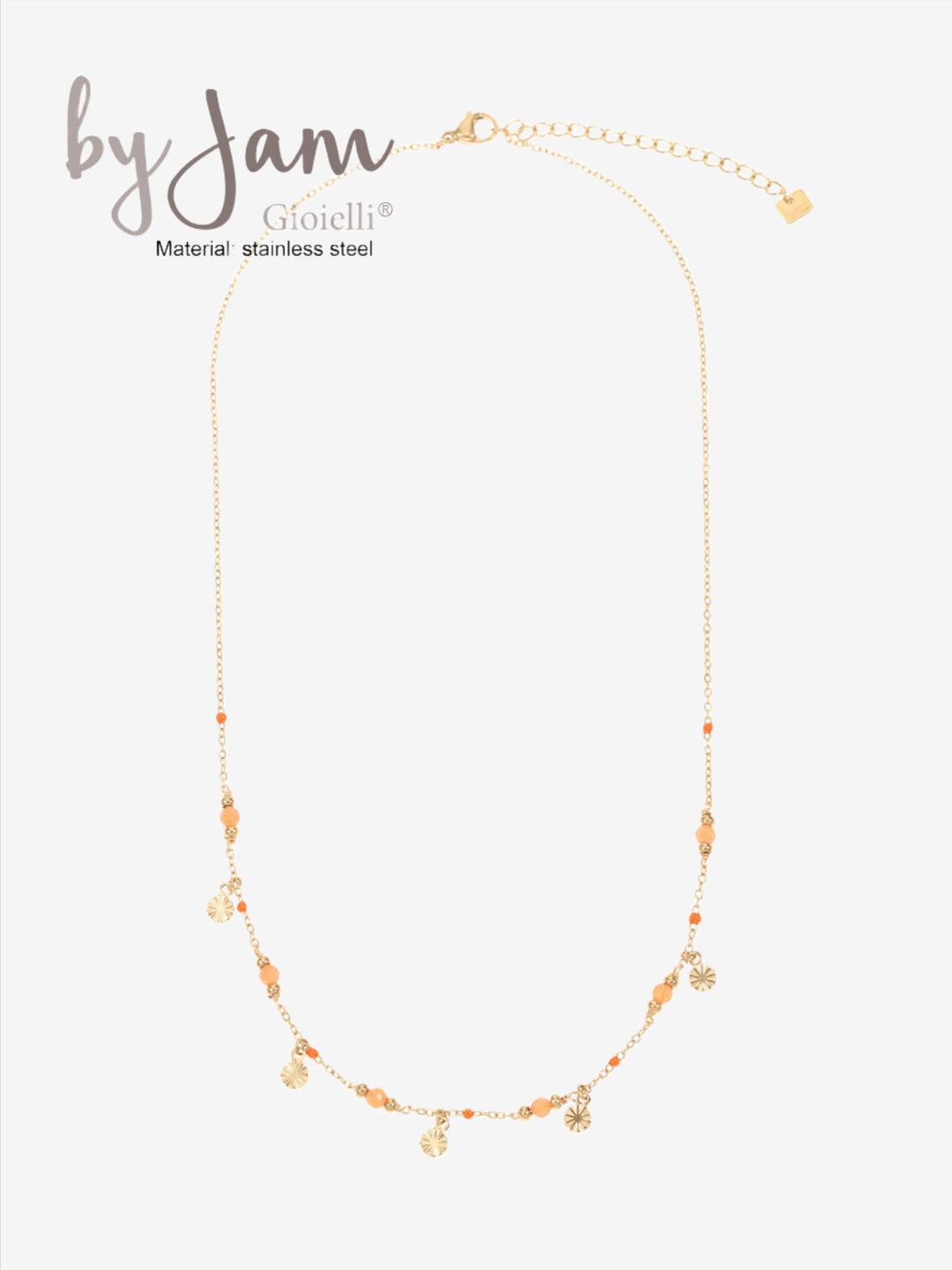 Collier avec perles et pièces de monnaie