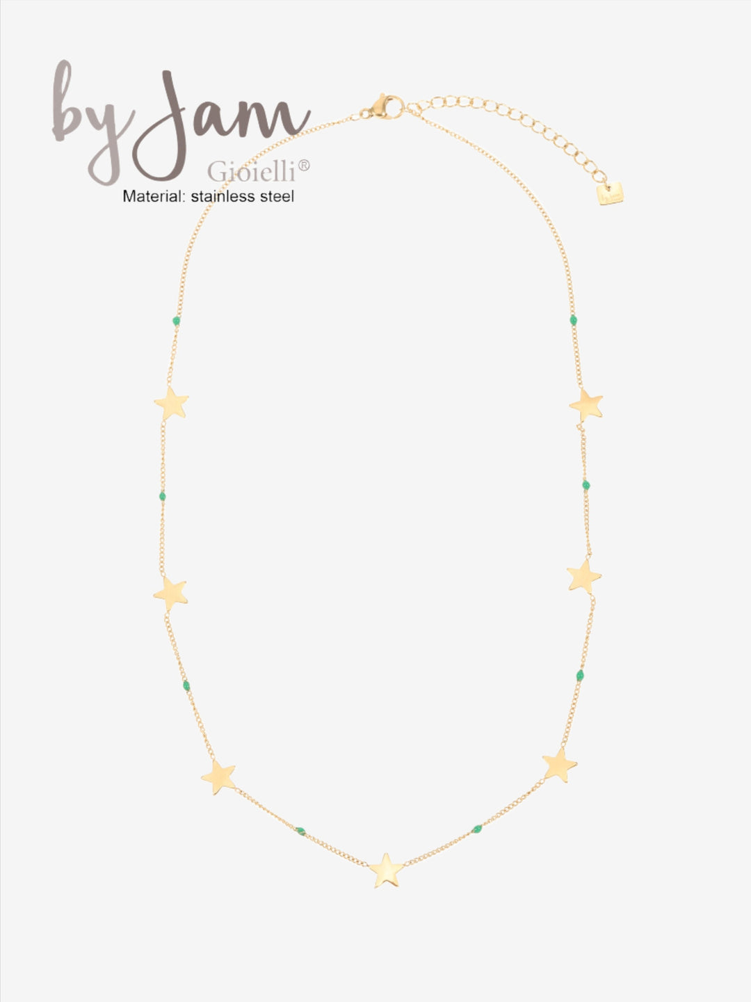 Collier avec étoiles