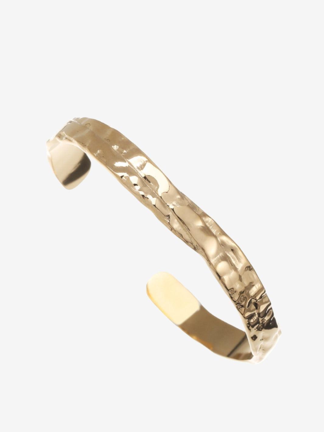 Bangle glimmend hammered