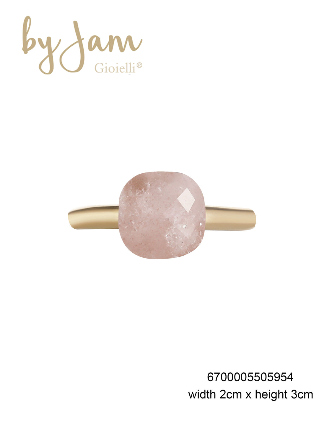 By Jam Gioielli-BJ16786-Stainless Steel-Ring