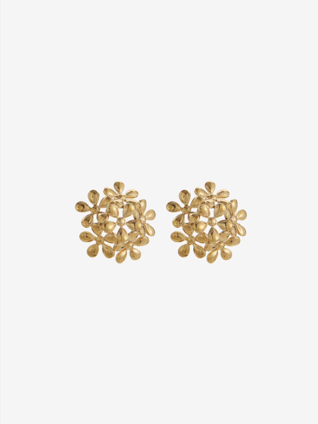 Royal flower earrings