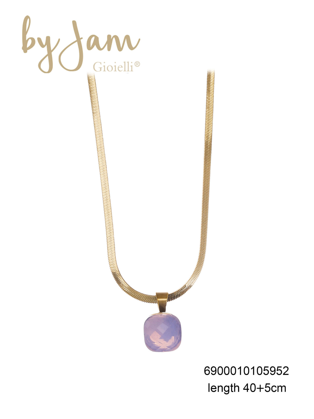 By Jam Gioielli-BJ16825-Stainless Steel-Ketting