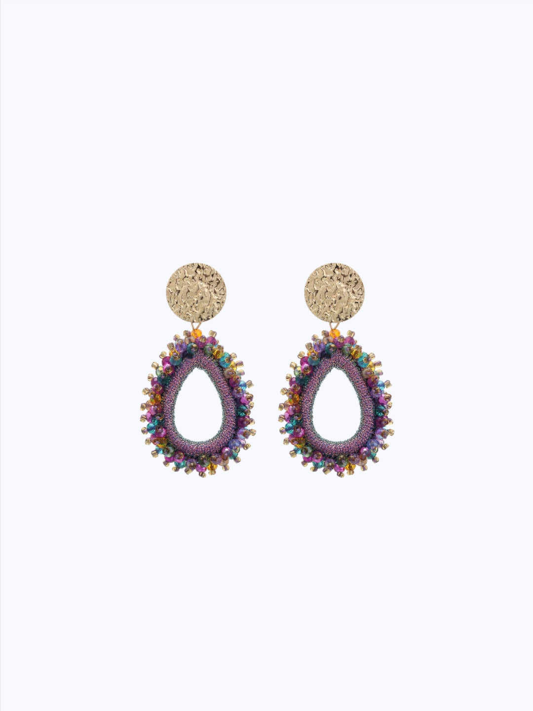 Boucles d'oreilles avec goutte d'eau