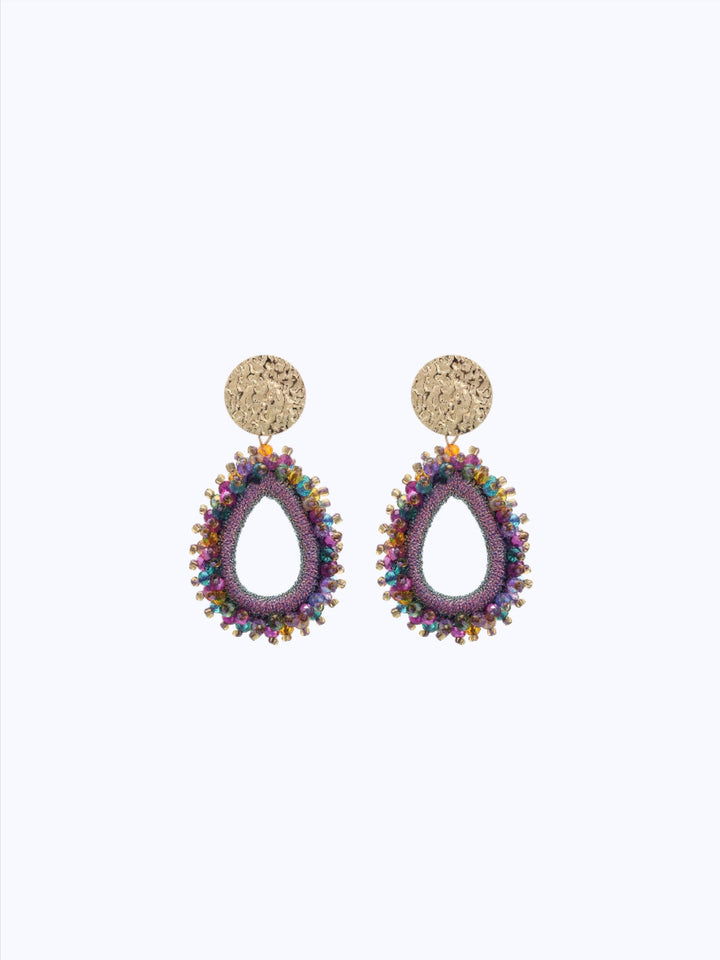 Boucles d'oreilles avec goutte d'eau