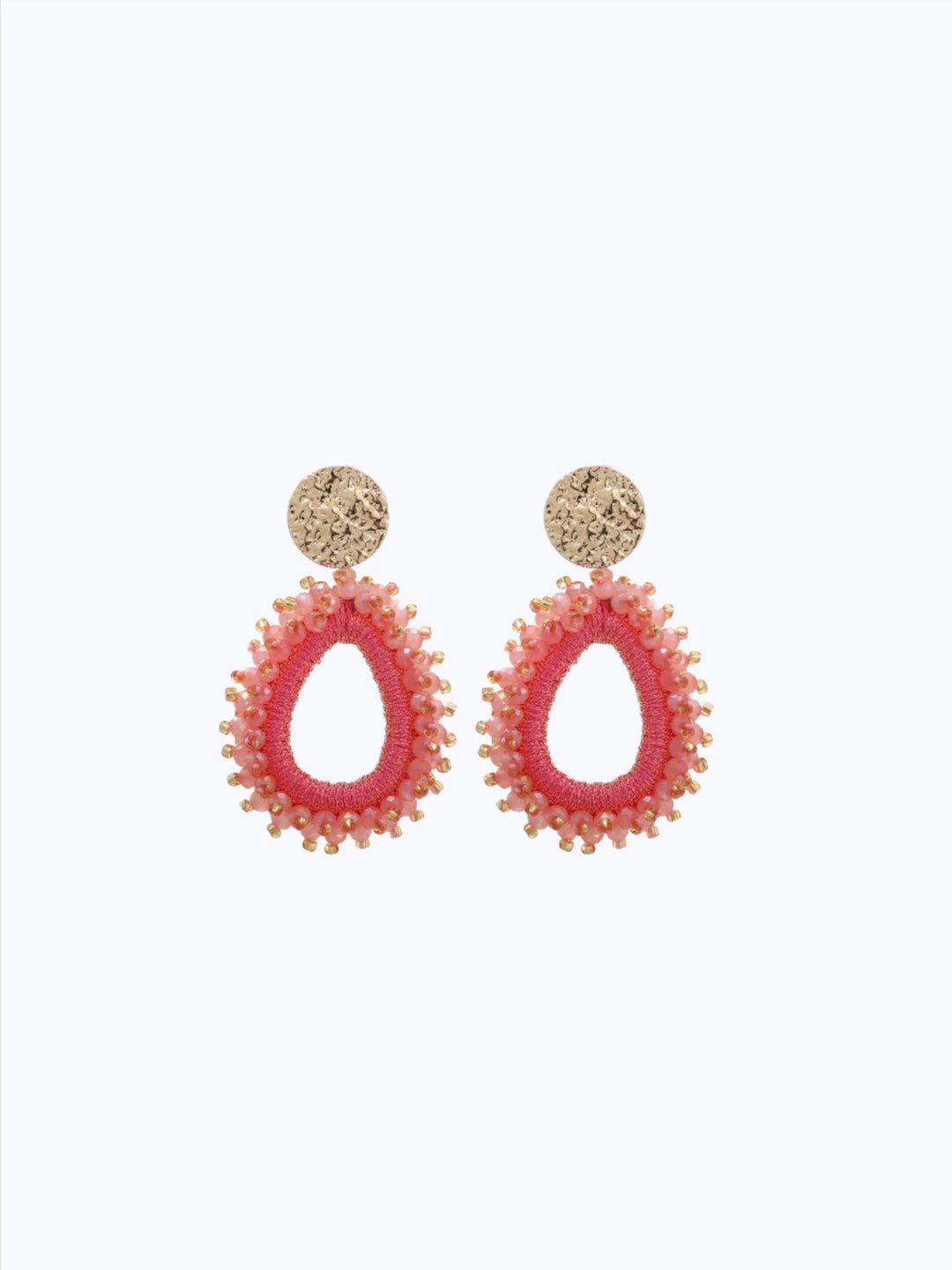 Earrings with water drop