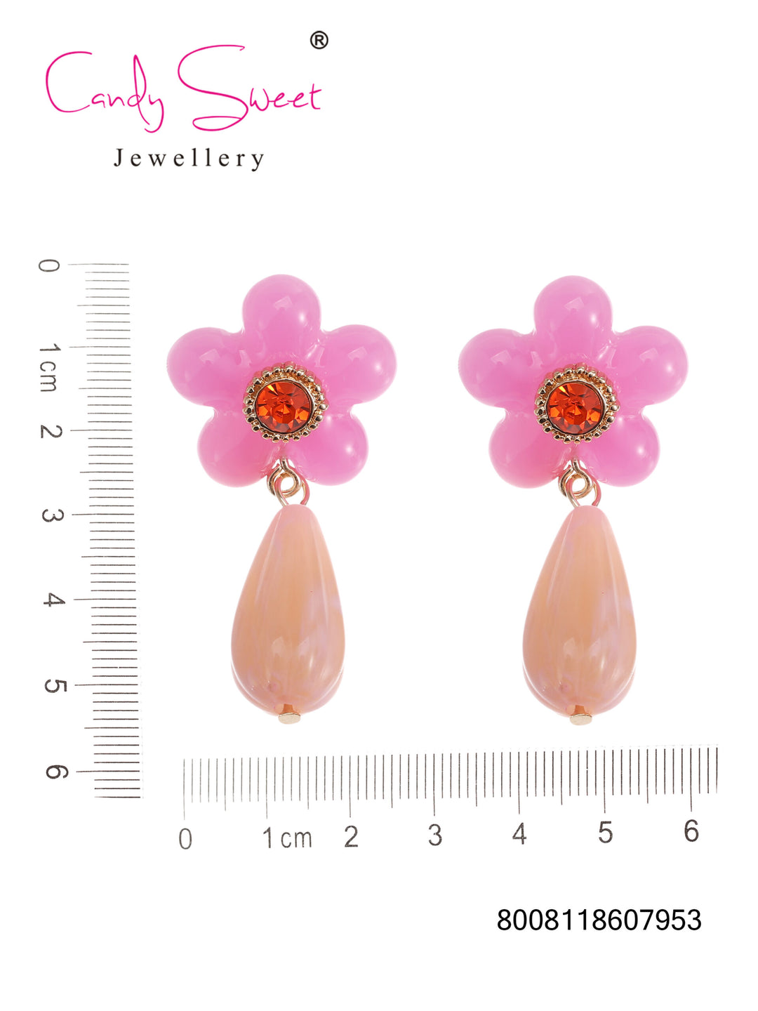 Candy Sweet Jewellery-CS23349-Mesing-Oorbellen