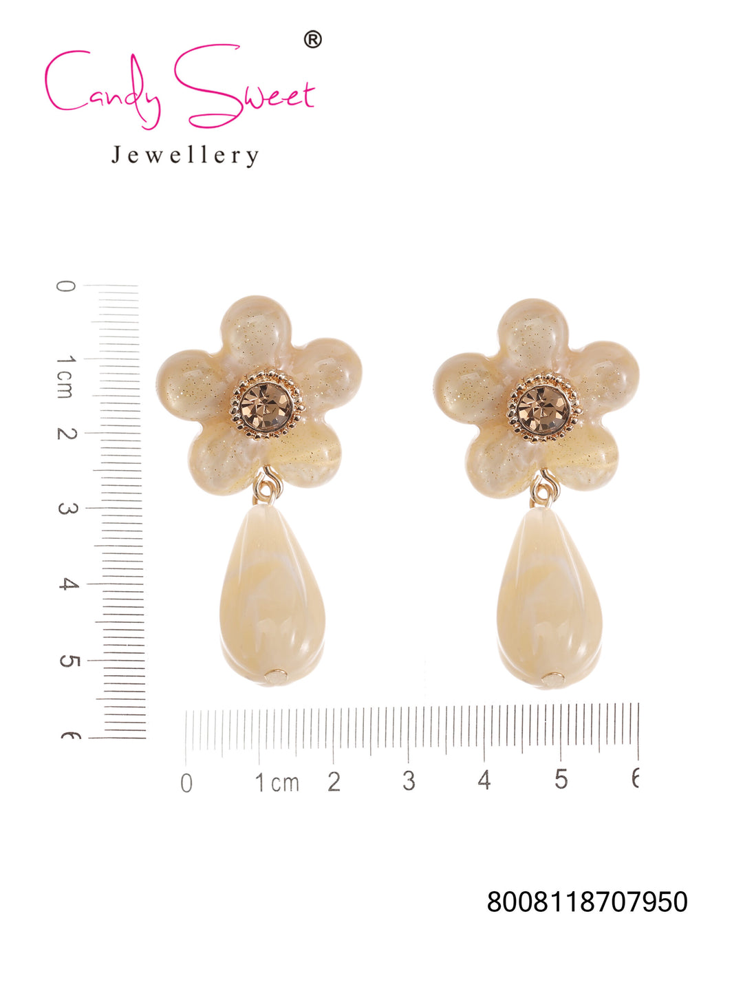 Candy Sweet Jewellery-CS23350-Mesing-Oorbellen