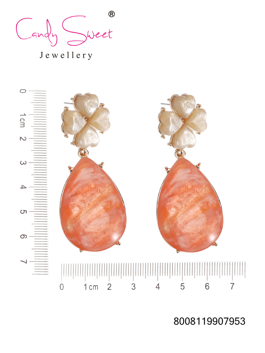 Candy Sweet Jewellery-CS23353-Mesing-Oorbellen