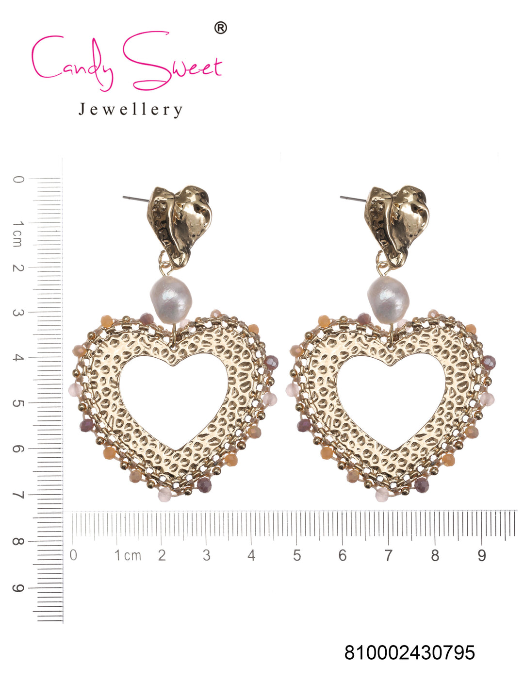 Candy Sweet Jewellery-CS23415-Mesing-Oorbellen