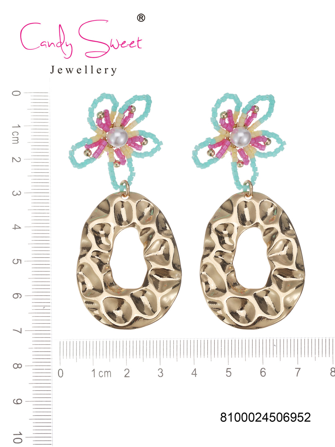 Candy Sweet Jewellery-CS23417-Mesing-Oorbellen