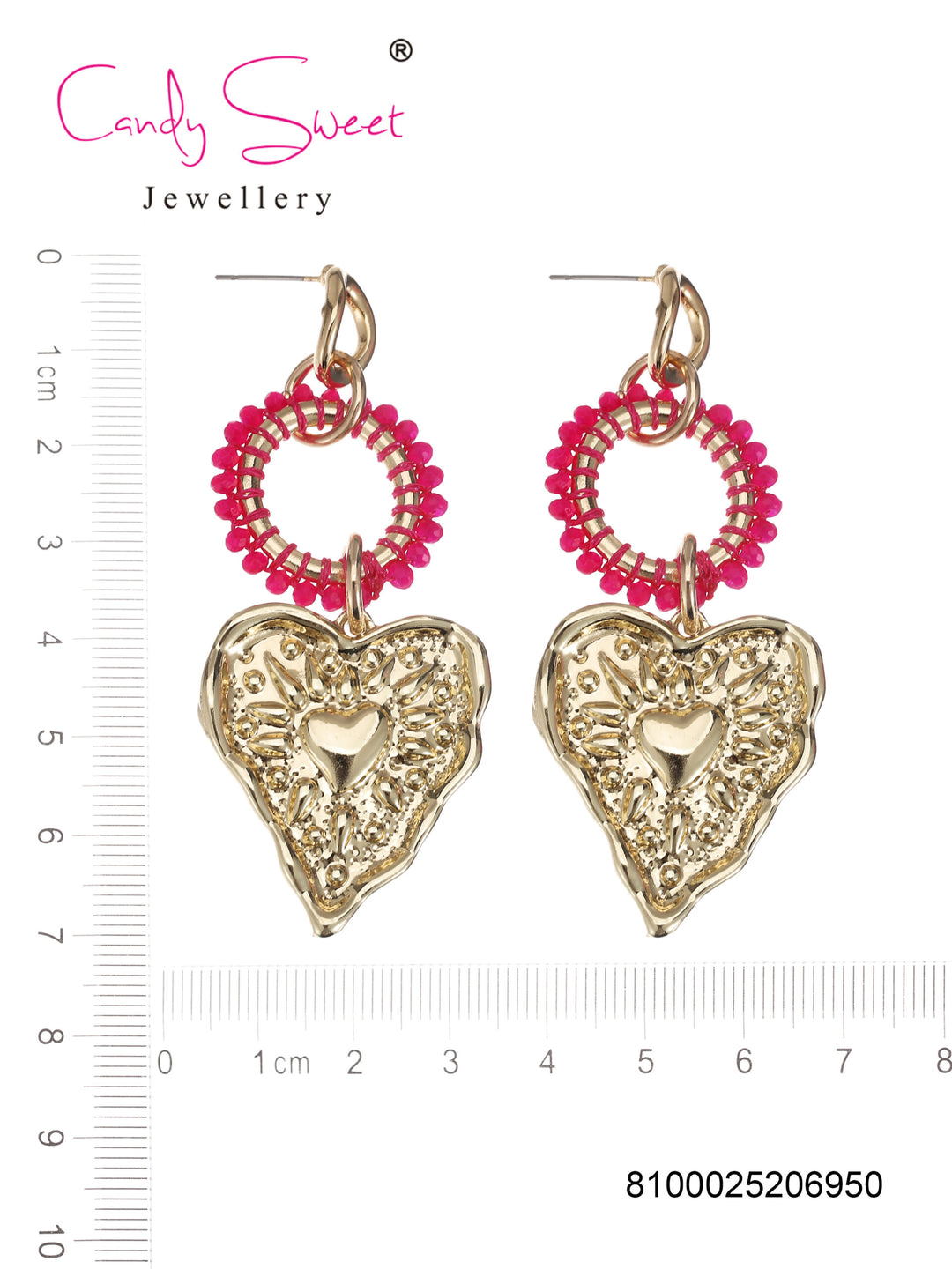 Candy Sweet Jewellery-CS23424-Mesing-Oorbellen