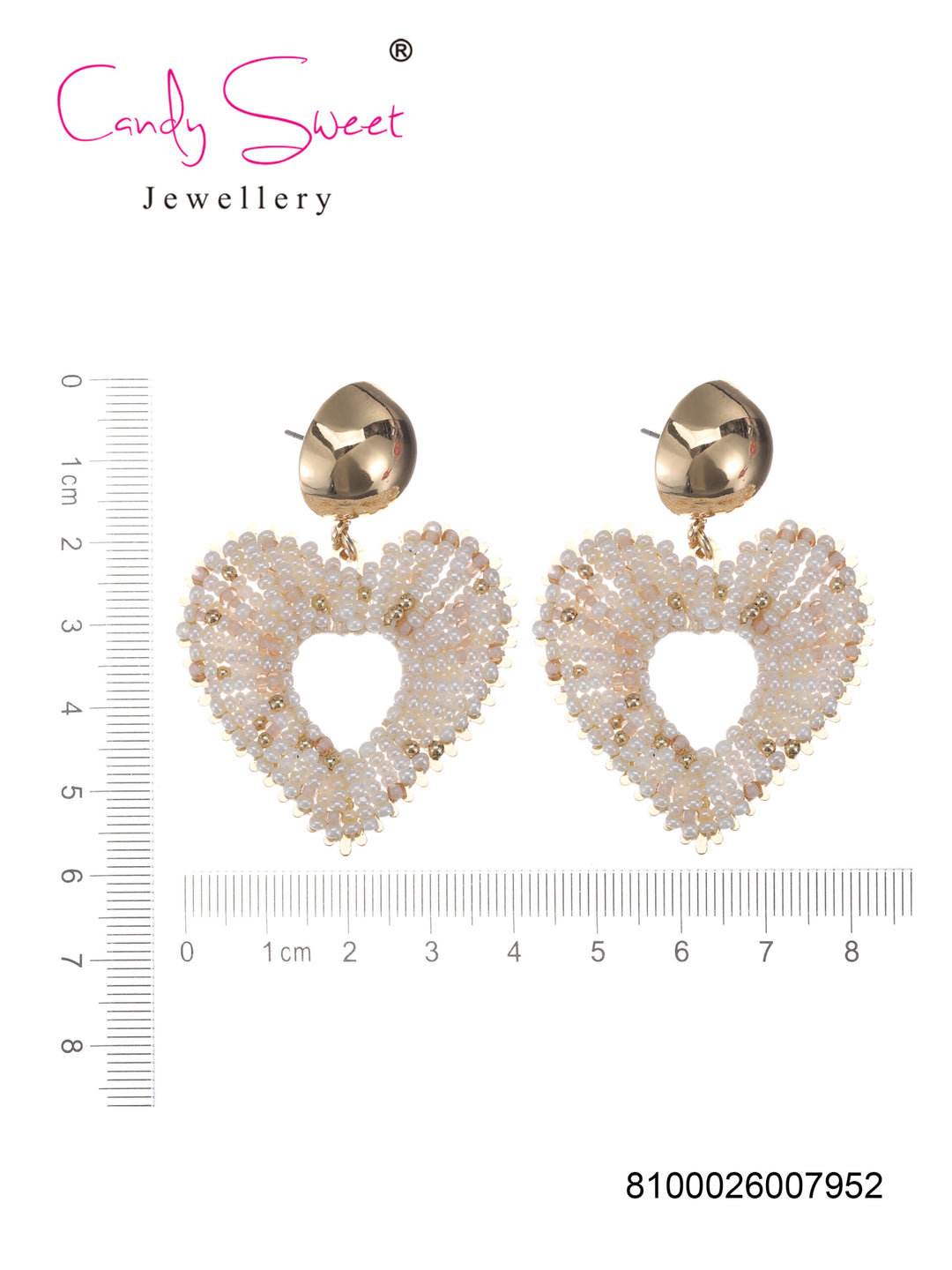 Candy Sweet Jewellery-CS23432-Mesing-Oorbellen