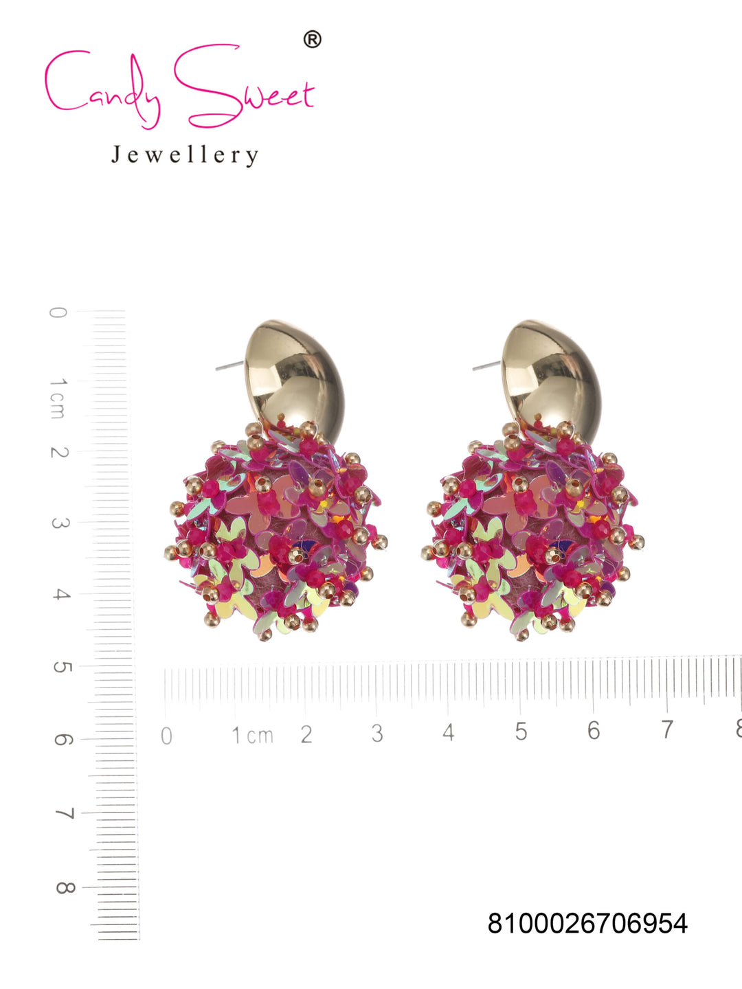 Candy Sweet Jewellery-CS23439-Mesing-Oorbellen