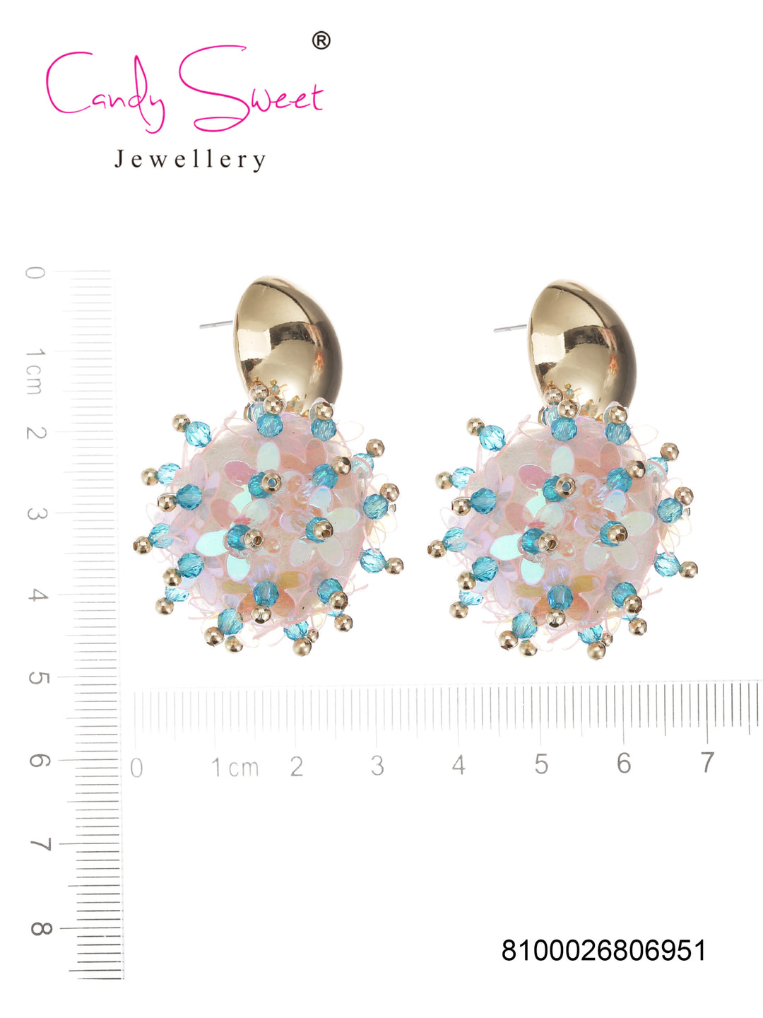 Candy Sweet Jewellery-CS23440-Mesing-Oorbellen