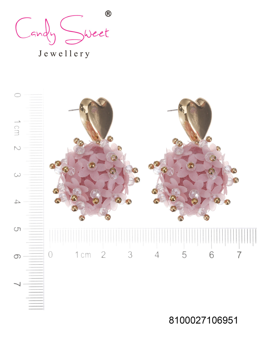 Candy Sweet Jewellery-CS23443-Mesing-Oorbellen