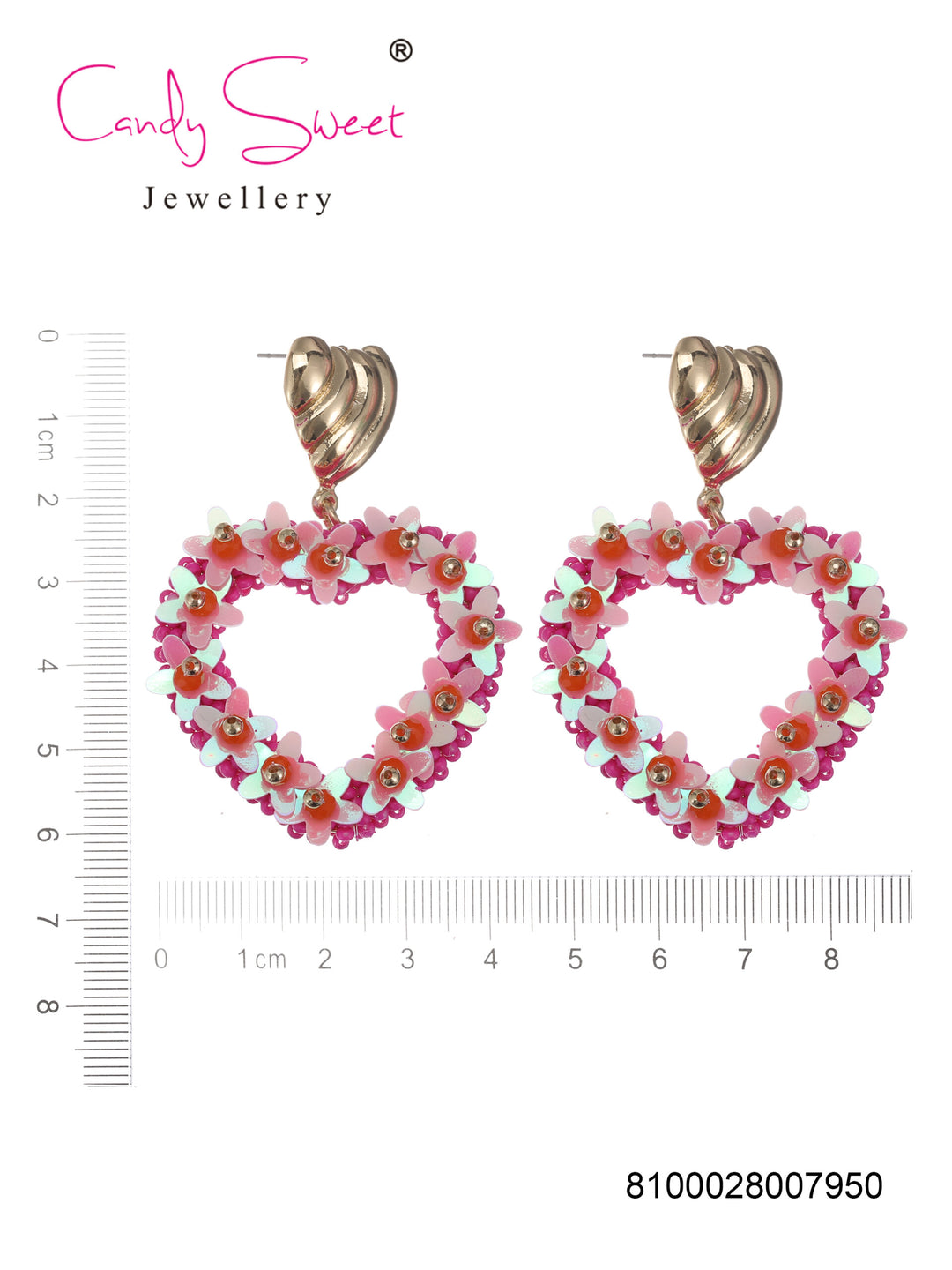 Candy Sweet Jewellery-CS23452-Mesing-Oorbellen