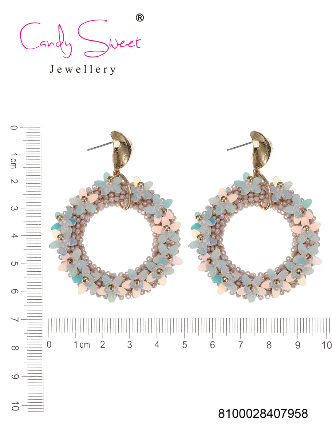 Candy Sweet Jewellery-CS23456-Mesing-Oorbellen