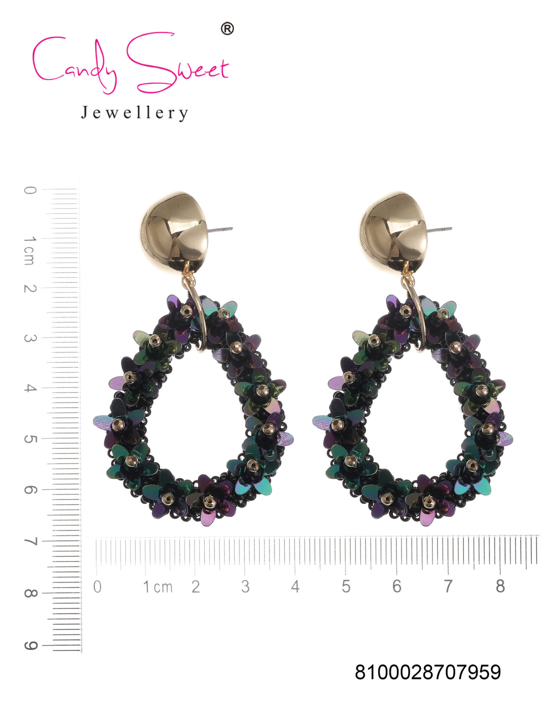 Candy Sweet Jewellery-CS23459-Mesing-Oorbellen