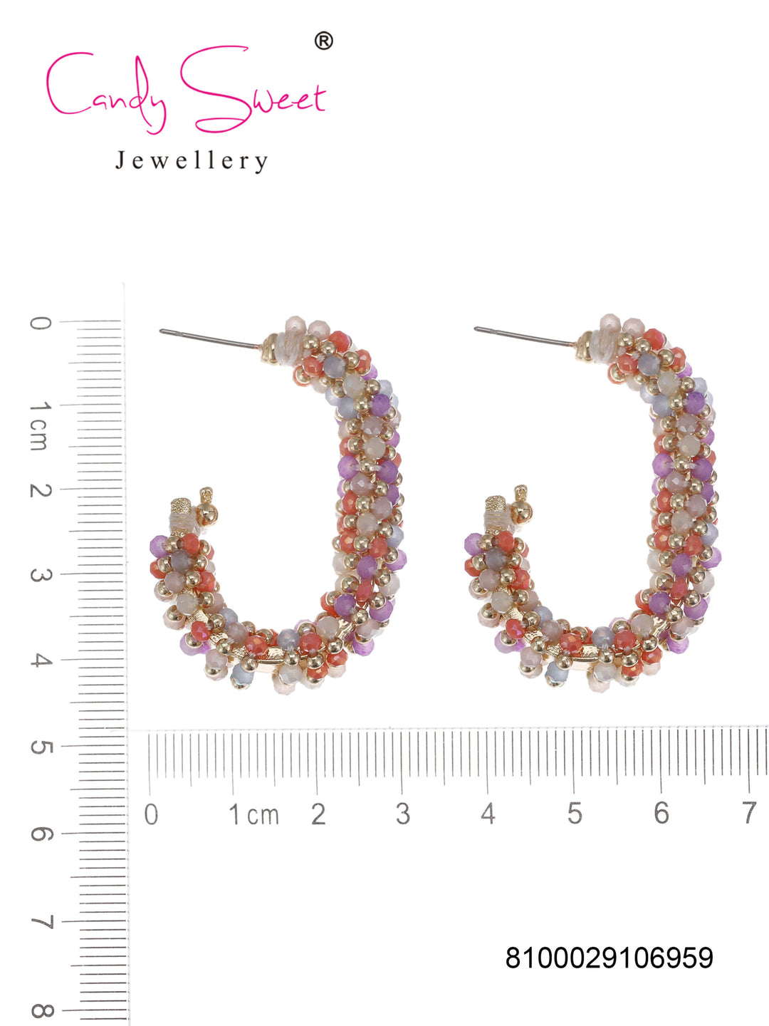 Candy Sweet Jewellery-CS23463-Mesing-Oorbellen