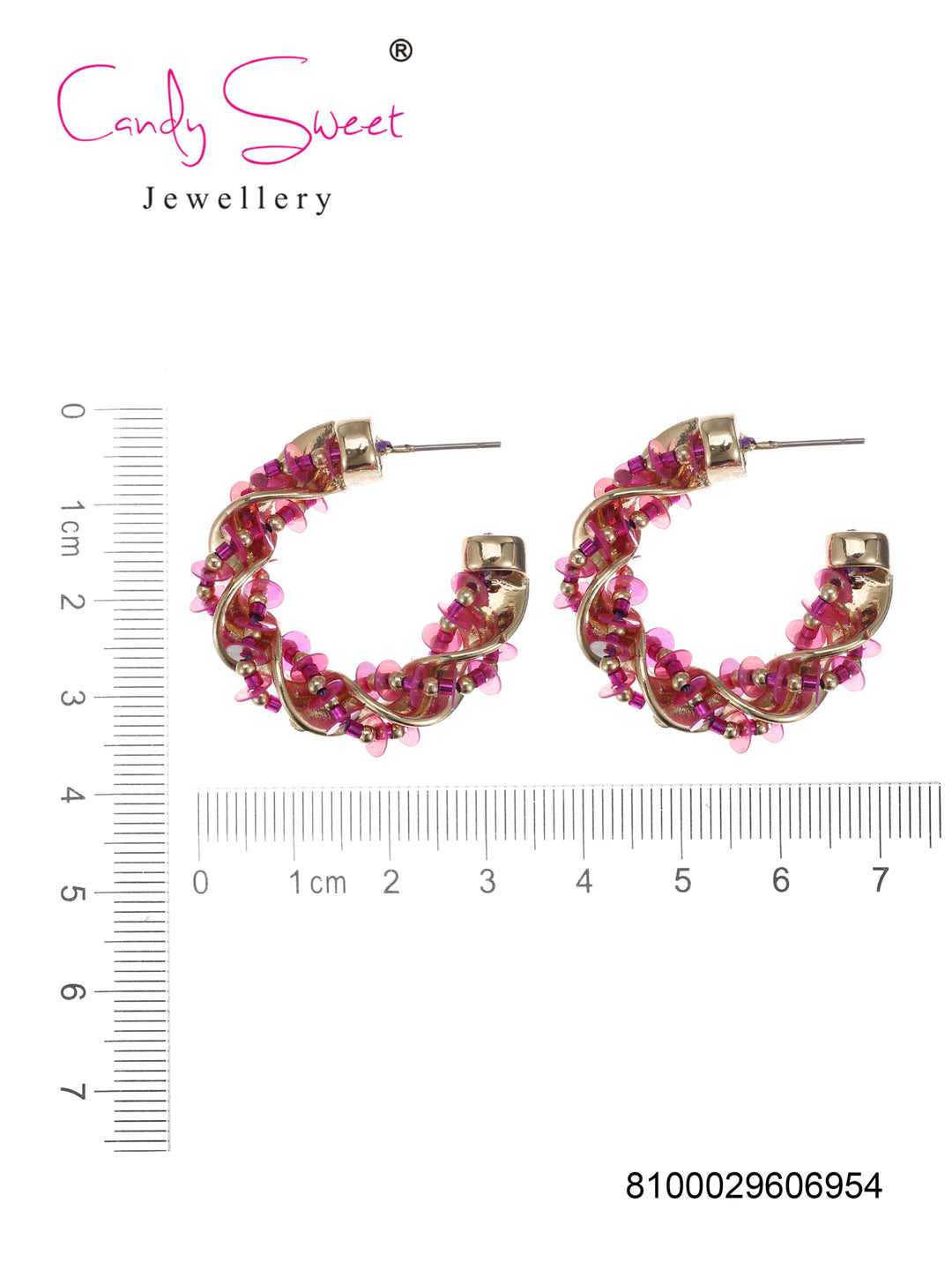 Candy Sweet Jewellery-CS23468-Mesing-Oorbellen