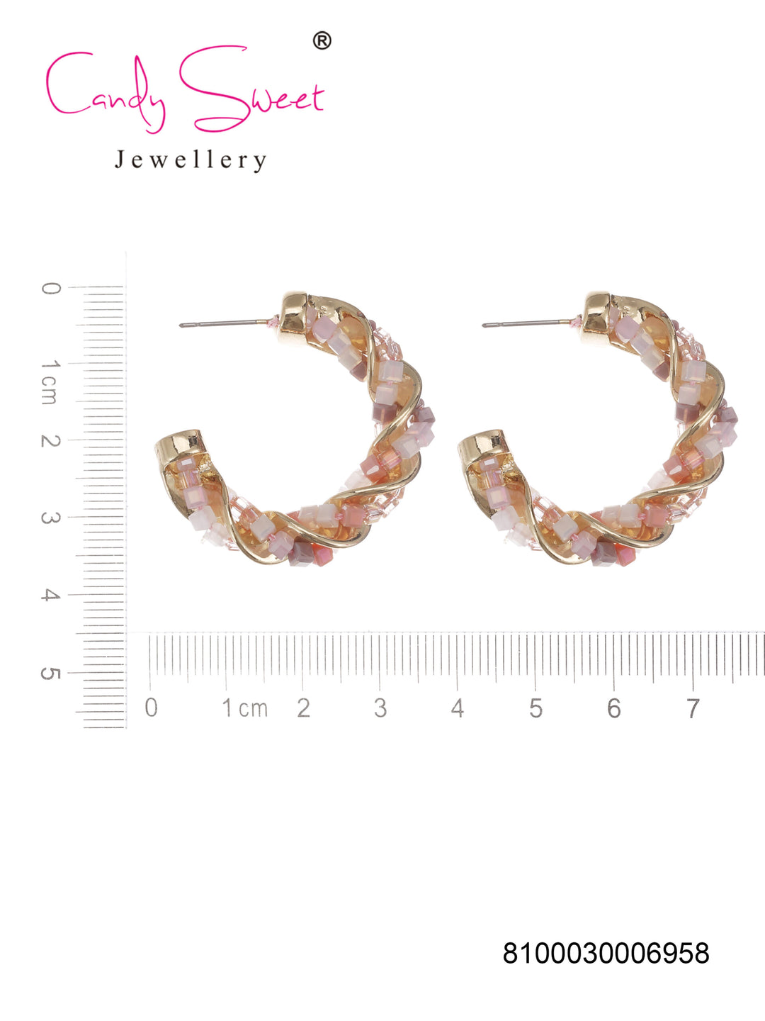 Candy Sweet Jewellery-CS23472-Mesing-Oorbellen